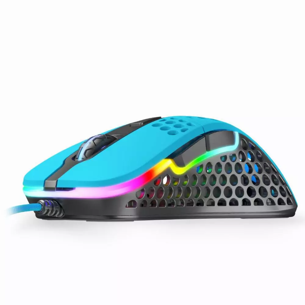 Геймърска мишка Xtrfy M4 Miami Blue RGB