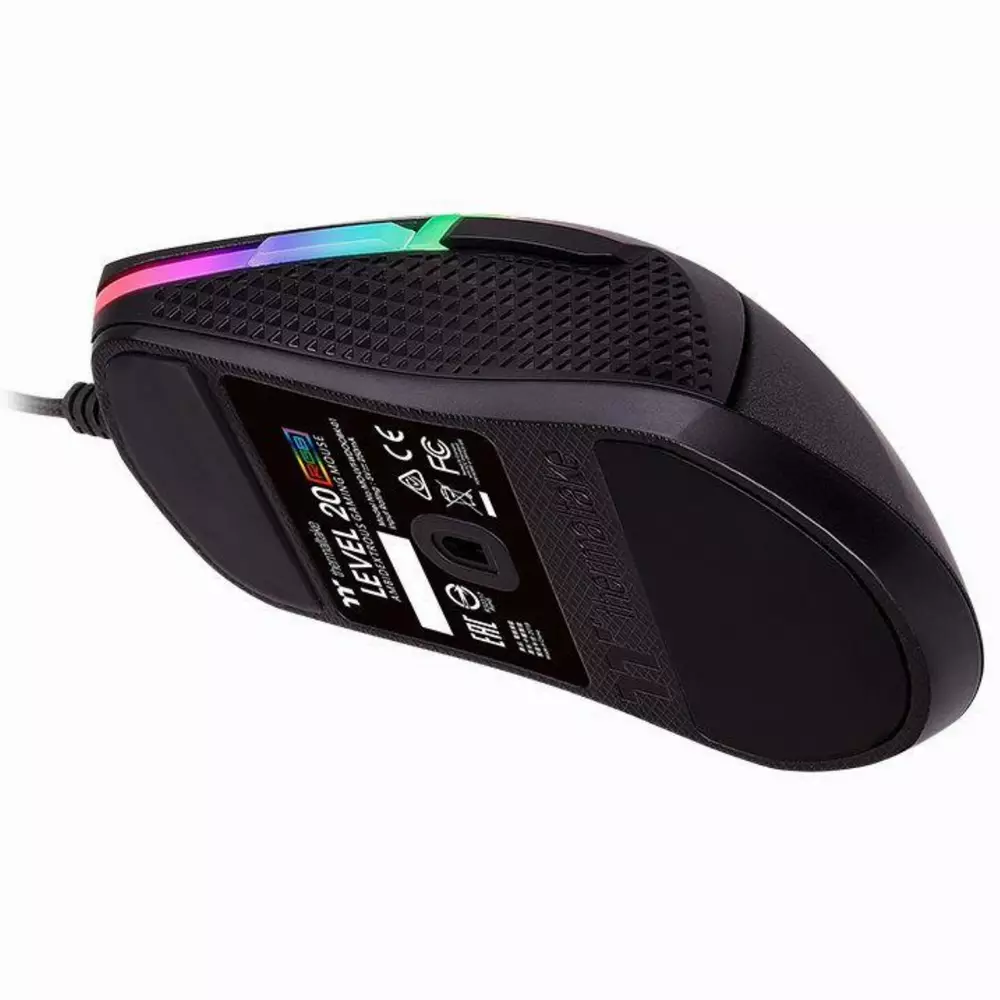 Геймърска мишка TteSports Level 20 RGB Черна