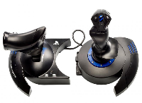 Жичен джойстик,  авиосимулатор Thrustmaster T.Flight Hotas 4  за PC / PS4, Черен
