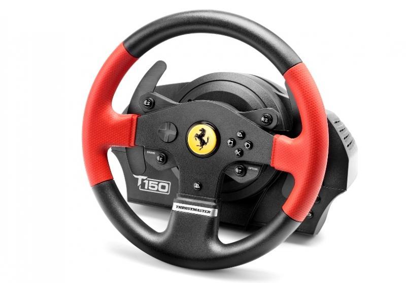Волан THRUSTMASTER, T150 Ferrari Wheel Force Feedback, за PC / PS3 / PS4