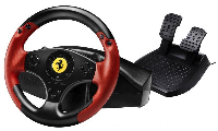 Волан THRUSTMASTER Ferrari Red Legend Edition PS3/PC, Черен/Червен