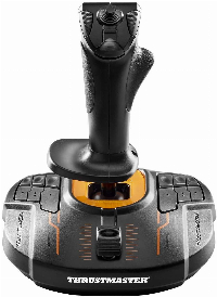 Жичен джойстик, авиосимулатор Thrustmaster T.16000M FCS за PC, Черен