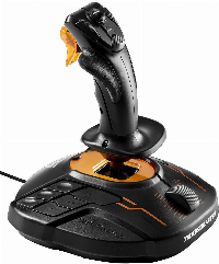 Жичен джойстик, авиосимулатор Thrustmaster T.16000M FCS за PC, Черен