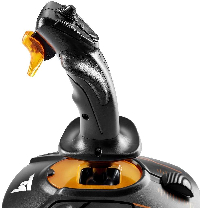 Жичен джойстик, авиосимулатор Thrustmaster T.16000M FCS за PC, Черен