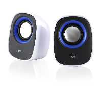 Тонколонки Ewent EW3513, USB, 2.0, 2.5W x 2, Бял