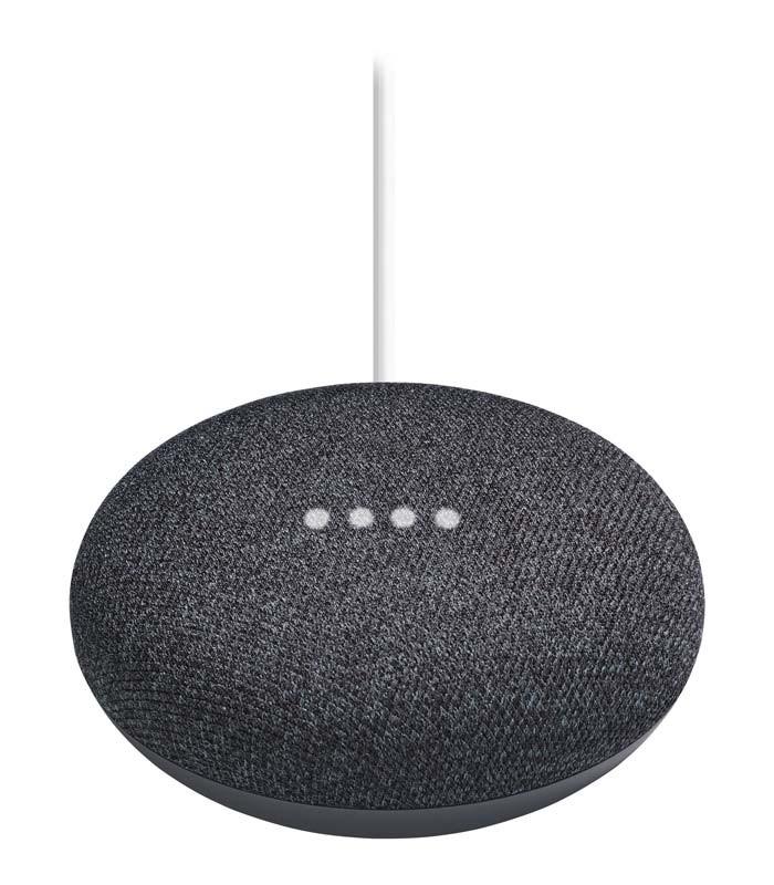 Безжична колонка Google Home mini Speaker, Carbon