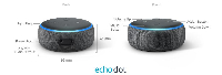 Преносима смарт тонколона Amazon Echo Dot 3 Sandstone, гласов асистент, Бежов