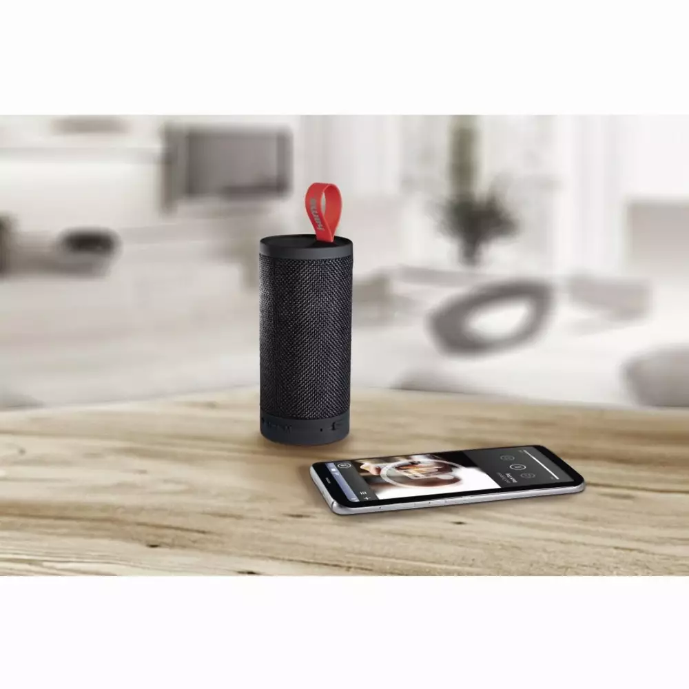 Блутут мобилна колонка HAMA Tube, Bluetooth, Черен