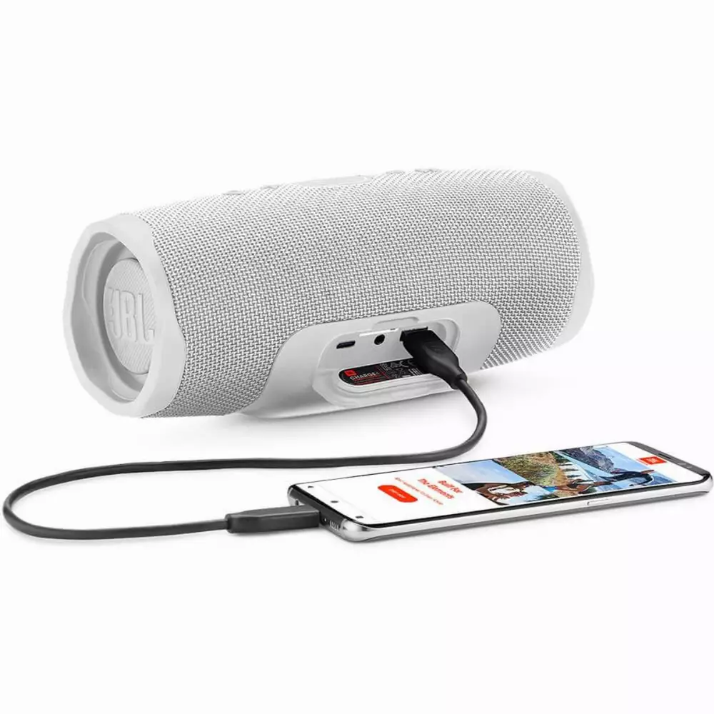 Блутут колонка JBL CHARGE 4 Бял