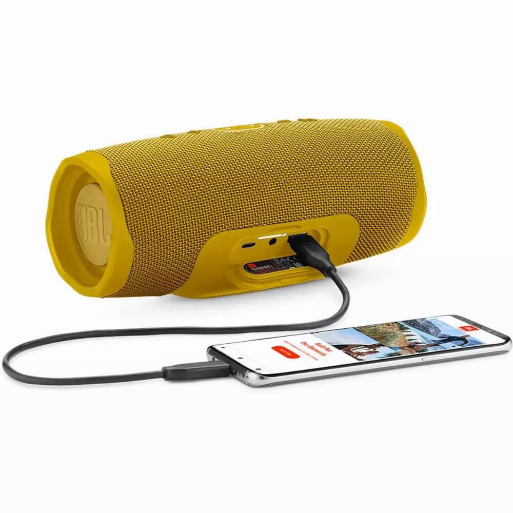Блутут колонка JBL CHARGE 4 Жълт