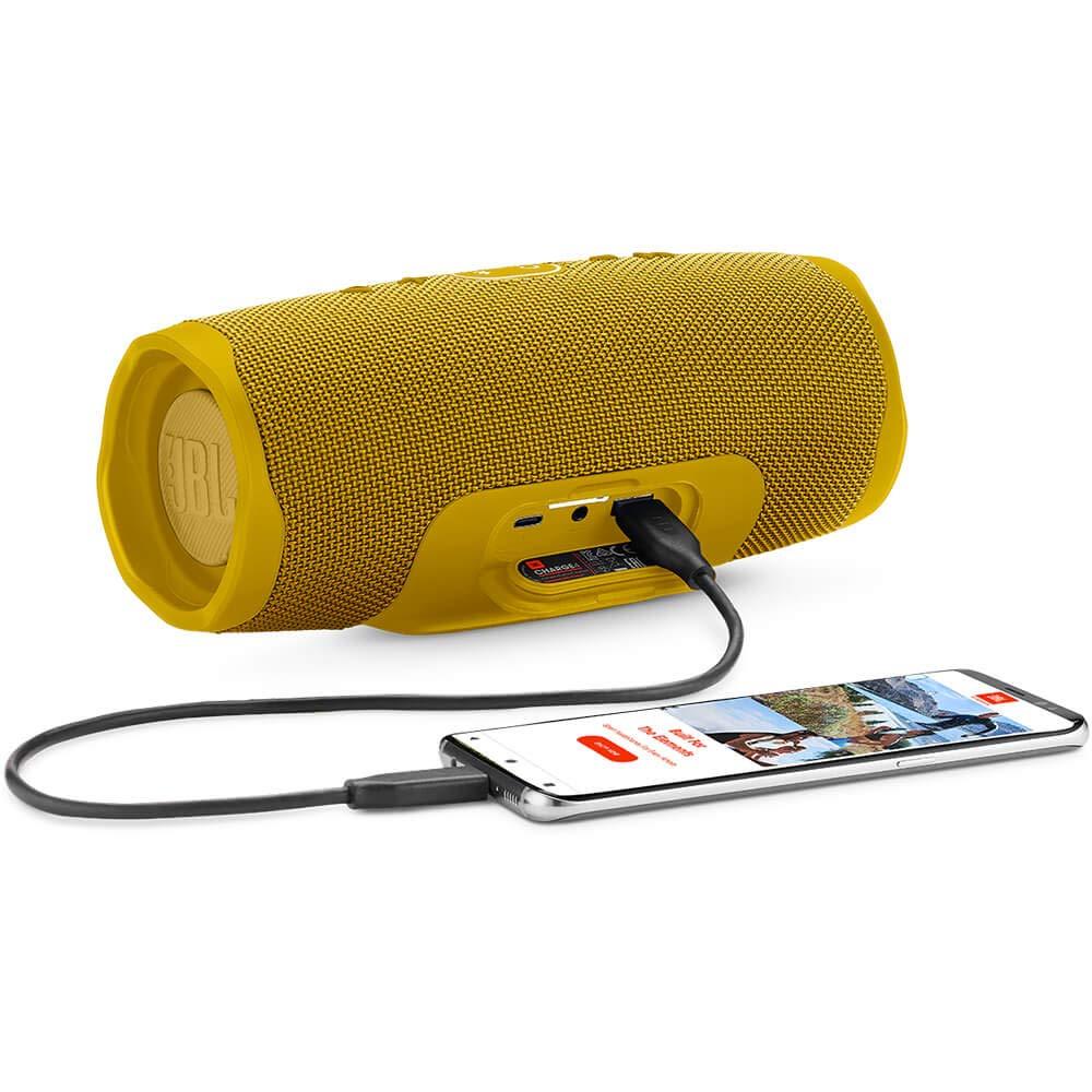 Блутут колонка JBL CHARGE 4 Жълт