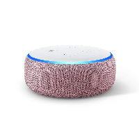Преносима смарт тонколона Amazon Echo Dot 3 Charcoal, гласов асистент, Лилав