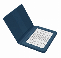 eBook четец BOOKEEN SAGA, 6", Силиконов калъф, Син