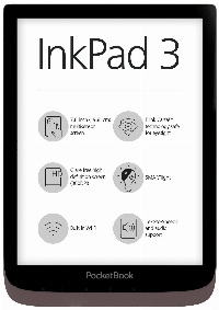 eBook четец PocketBook InkPad 3 PB740, 7.8", Тъмнокафяв