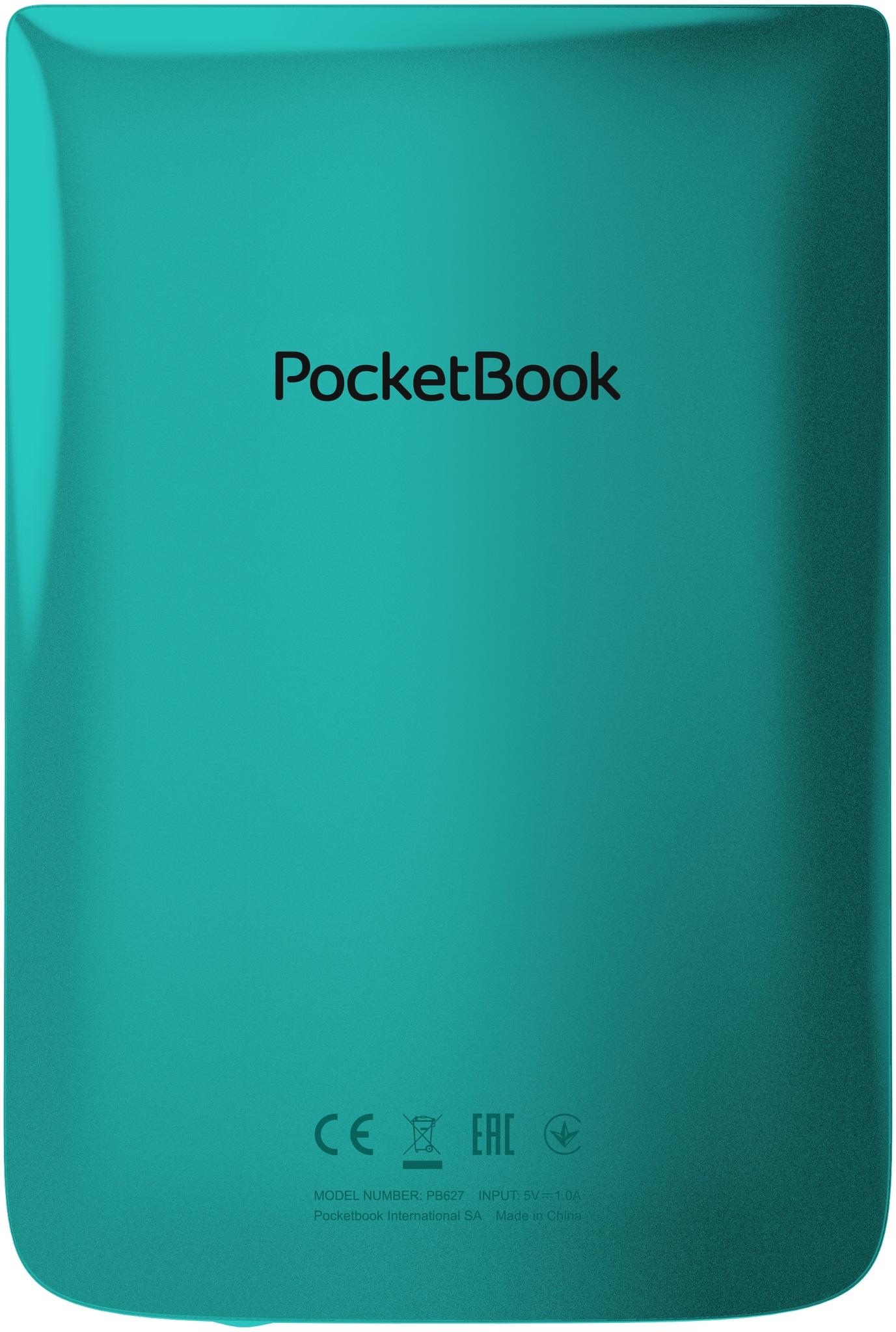 eBook четец POCKETBOOK Touch Lux 4 PB627, 6", Емералд