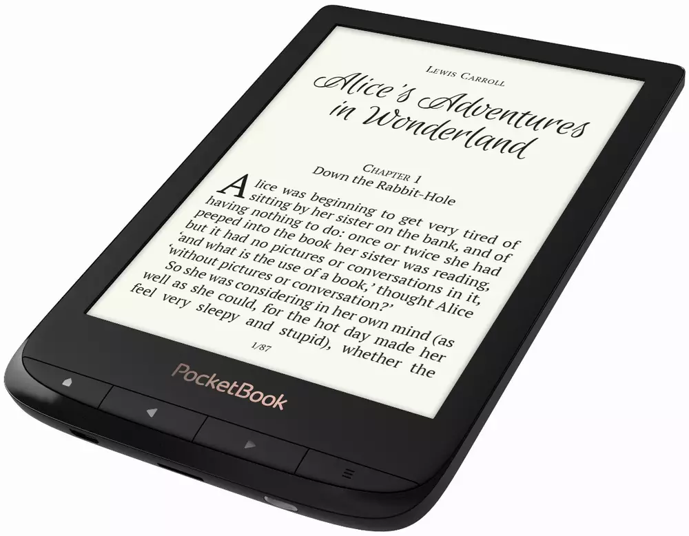 eBook четец POCKETBOOK Touch Lux 4 PB627, 6", Черен