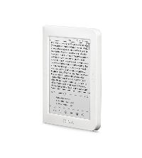 eBook четец BOOKEEN Diva HD 6", тъч, подсветка, 300dpi, бял