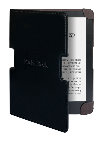 Калъф PocketBook Sense 630 за eBook четец, 6 inch, Черен/Кафяв