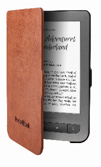 Калъф PocketBook Shell cover Light brown/black за eBook четец, 6 inch, Кафяв