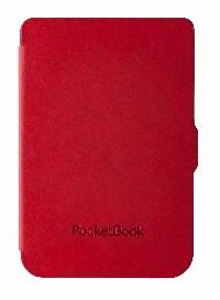 Калъф PocketBook Shell Cover Bright Red/Black за eBook четец, 6 inch, Червен