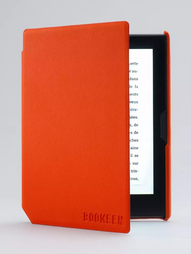 Калъф BOOKEEN за eBook четец Cybook Muse, 6 inch, оранжев