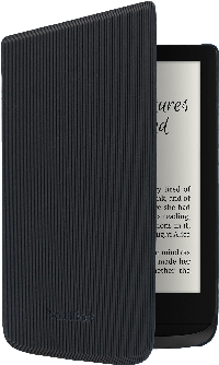 Калъф PocketBook Shell Cover, за eBook четец  Touch HD 3, Basic Lux 2, Touch Lux 4, 6 inch, черен