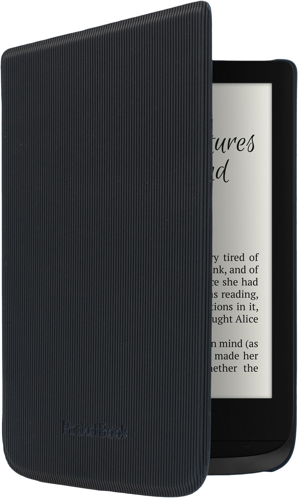 Калъф PocketBook Shell Cover, за eBook четец  Touch HD 3, Basic Lux 2, Touch Lux 4, 6 inch, черен