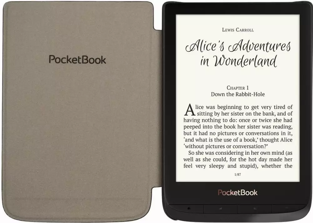 Калъф PocketBook Shell Cover, за eBook четец  Touch HD 3, Basic Lux 2, Touch Lux 4, 6 inch, червен