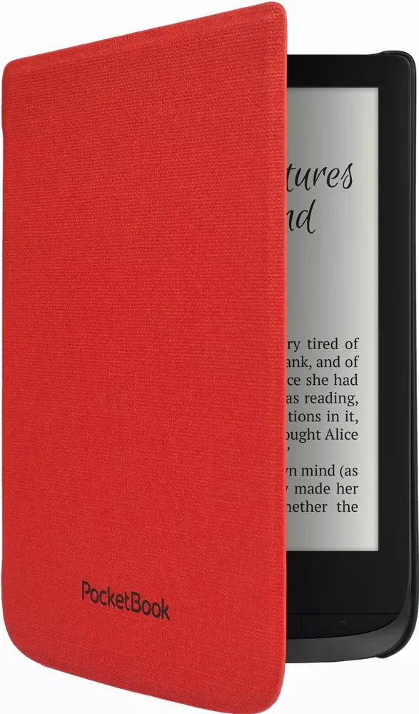 Калъф PocketBook Shell Cover, за eBook четец  Touch HD 3, Basic Lux 2, Touch Lux 4, 6 inch, червен