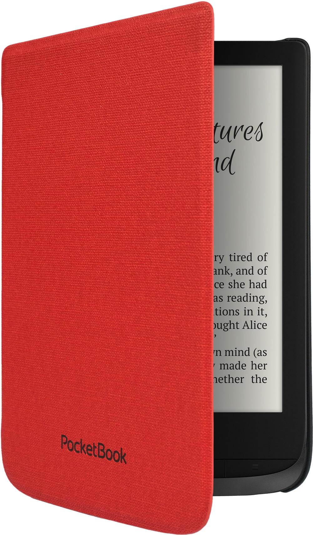 Калъф PocketBook Shell Cover, за eBook четец  Touch HD 3, Basic Lux 2, Touch Lux 4, 6 inch, червен