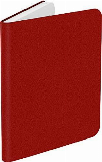 Калъф кожен BOOKEEN Classic, за eBook четец DIVA, 6 inch, магнит, Червен