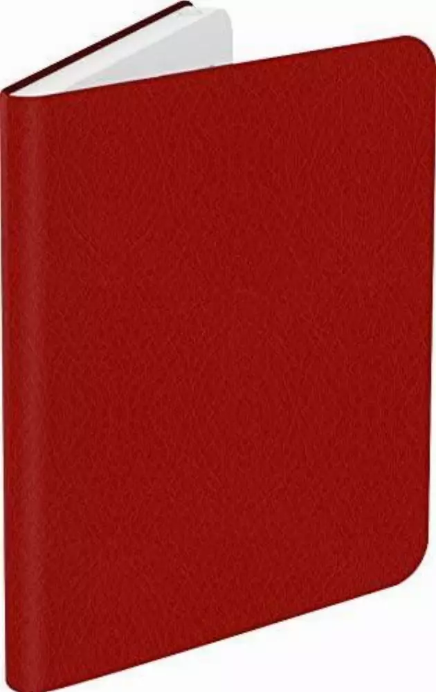 Калъф кожен BOOKEEN Classic, за eBook четец DIVA, 6 inch, магнит, Червен