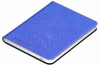 Калъф кожен BOOKEEN Classic, за eBook четец DIVA, 6 inch, магнит, Denim Blue