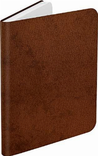 Калъф кожен BOOKEEN Classic, за eBook четец DIVA, 6 inch, магнит, Denim Brown