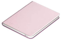 Калъф кожен BOOKEEN Classic, за eBook четец DIVA, 6 inch, магнит, Lily Pink