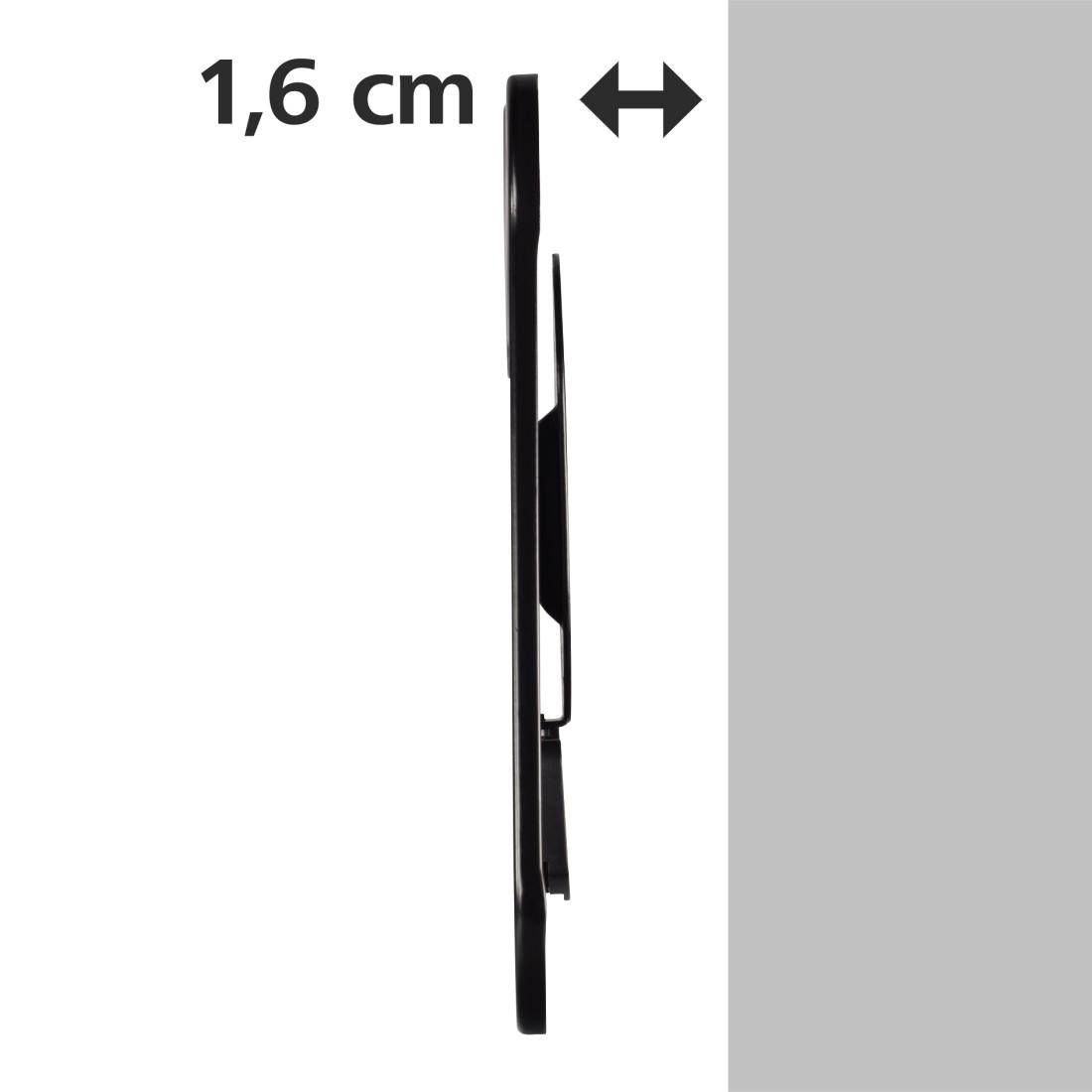 Стенна стойка за TV HAMA "Ultraslim", Фиксирана, 19"-46", 25 кг, Черна
