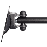 Стенна стойка за TV HAMA 12009, Регулируема, 10"-32", 20 кг, Черна
