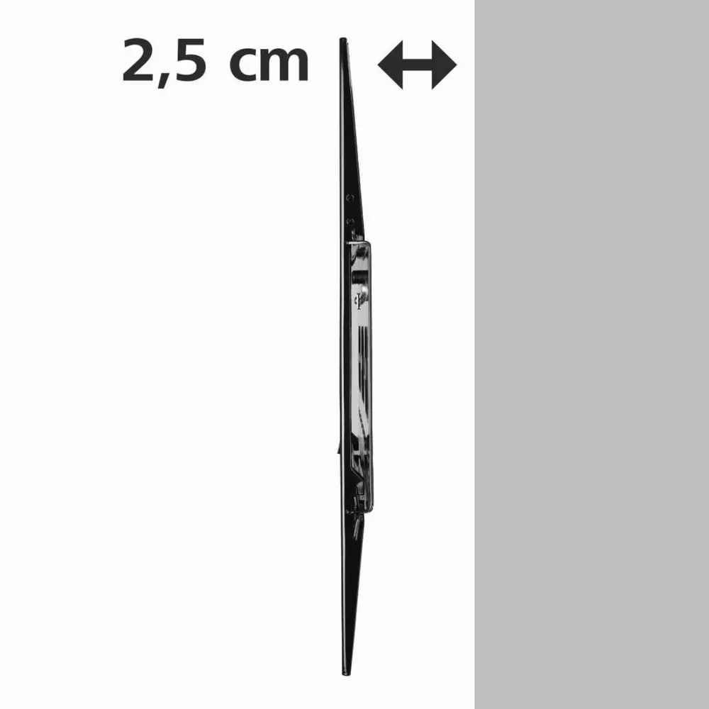Τοίχου βάση για TV HAMA 11759, Σταθερή, 37"-90", 75 kg, Μαύρη