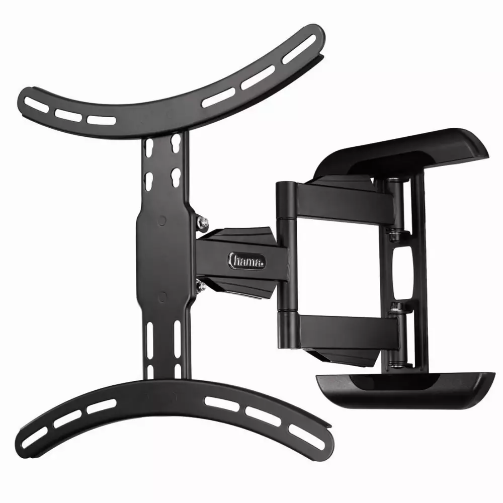 Стенна стойка за TV HAMA 118619, Регулируема, 32"-65", 35 кг, Черна