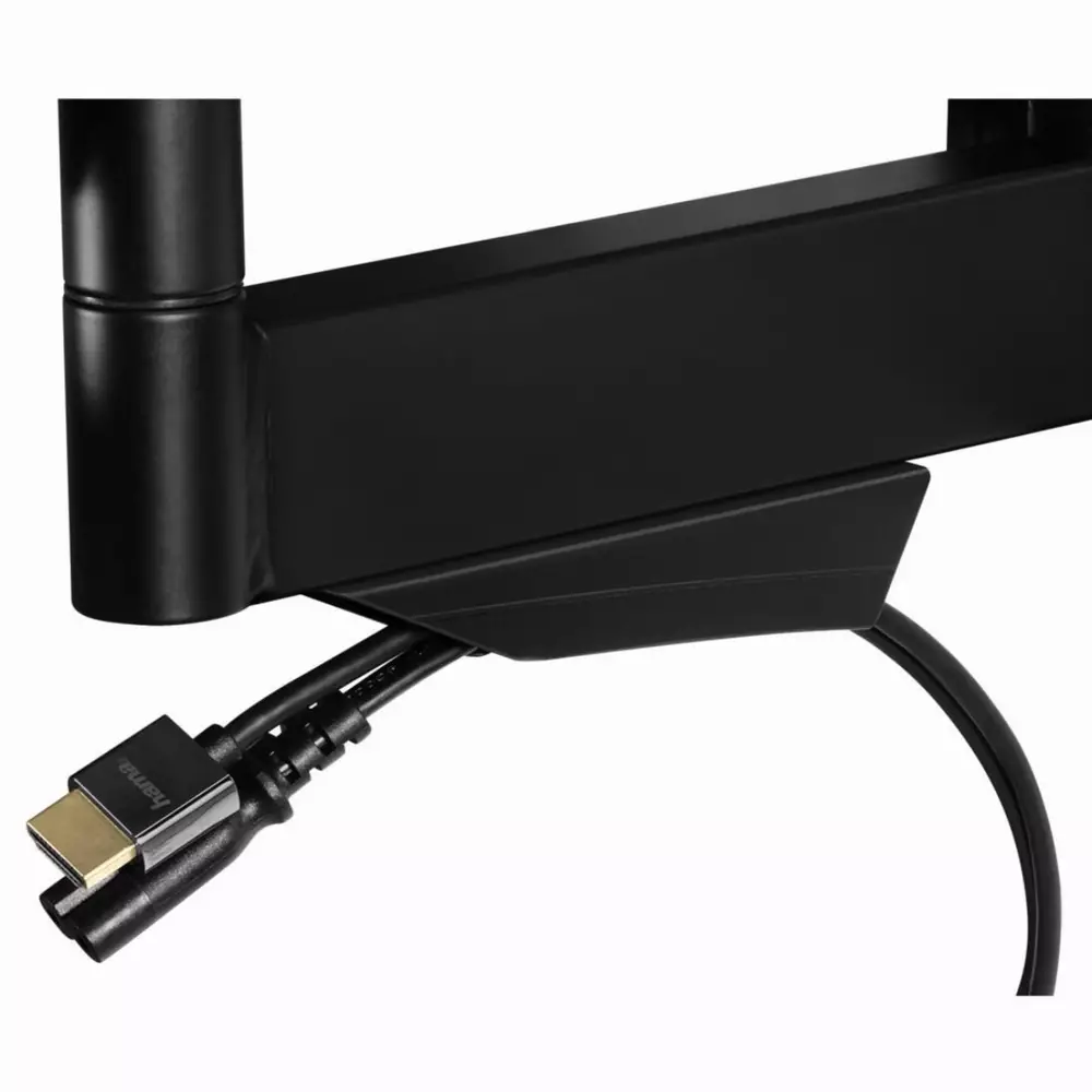 Стенна стойка за TV HAMA 118619, Регулируема, 32"-65", 35 кг, Черна