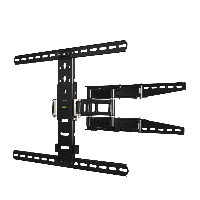 Стенна стойка за TV HAMA 108757, Регулируема, 37"-70", 35 кг, Черна