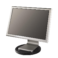 Кръгла въртяща се поставка за TV HAMA 49590, до 32", 60 кг, Черна