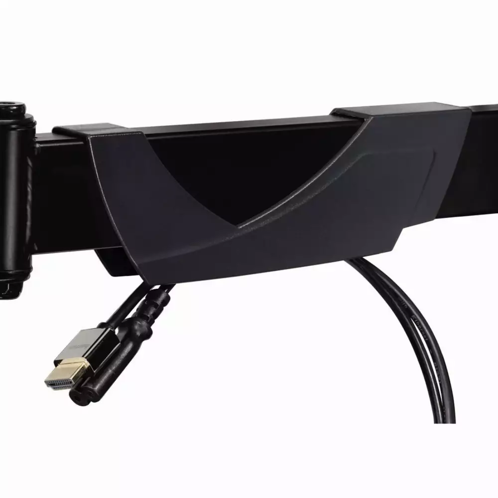 Стенна стойка за TV HAMA 118661, Регулируема, 10"-26", 25 кг, Черна