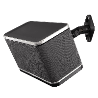 Стенна стойка за колони HAMA 118680, Регулируема, 2 кг, Черна