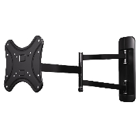 Стенна стойка за TV 108732, Регулируема, 10"-46", 25 кг, 5 звезди, Черна