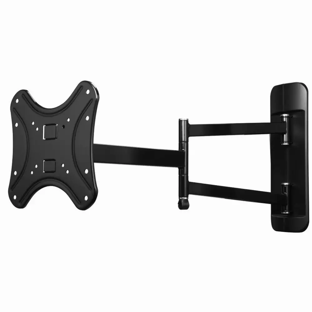 Стенна стойка за TV 108732, Регулируема, 10"-46", 25 кг, 5 звезди, Черна