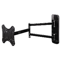 Стенна стойка за TV 108732, Регулируема, 10"-46", 25 кг, 5 звезди, Черна