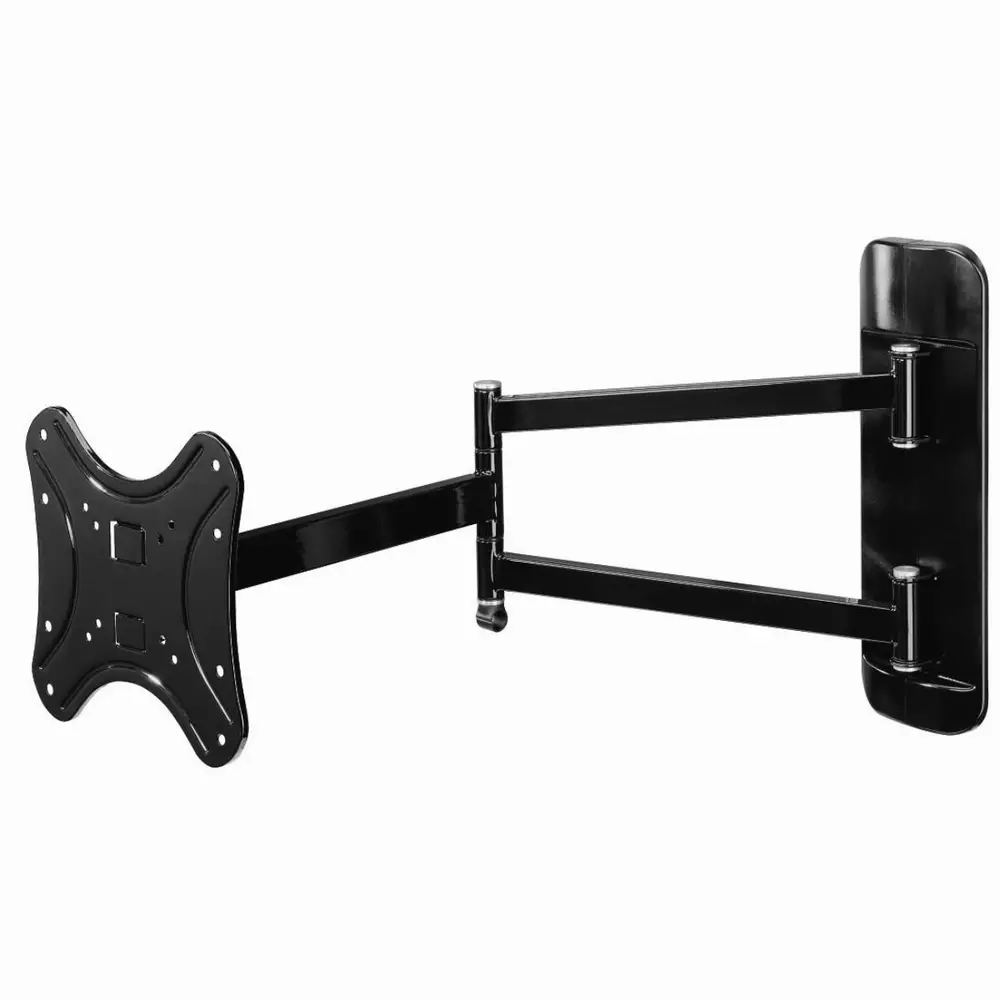 Стенна стойка за TV 108732, Регулируема, 10"-46", 25 кг, 5 звезди, Черна
