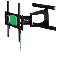 Стенна стойка за TV HAMA 108749, Регулируема, 32"-56", 25 кг, Черна
