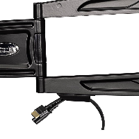 Стенна стойка за TV HAMA 108749, Регулируема, 32"-56", 25 кг, Черна
